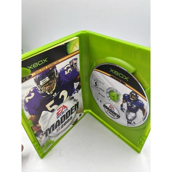 Madden NFL 2005 (Microsoft Xbox, 2004) Complete Tested - Picture 6 of 8
